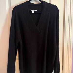 Nine West Women's Oversized V-Neck Sweater Size L
